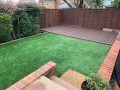 composite boards fake grass artificial lawn steps