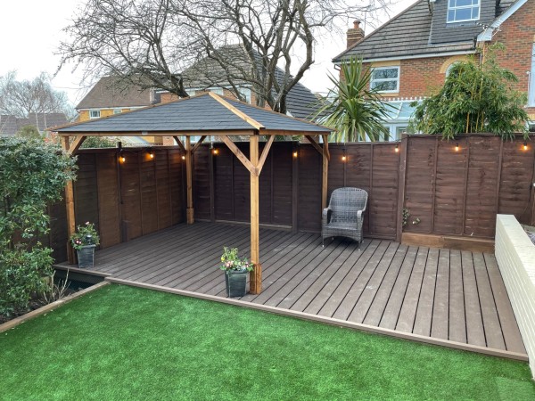 Landscape Gardeners in Fleet Hampshire - Composite Decking Gallery